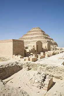 Monument Prints: The Step Pyramid of Saqqara, UNESCO World Heritage Site