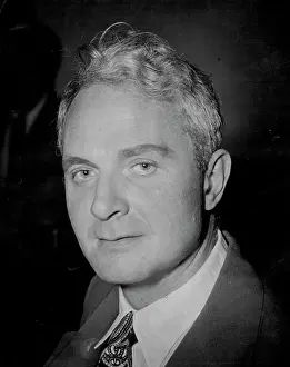 Picture Prints: Stephen Spender. April 16, 1955