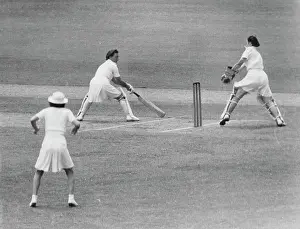 Cricket Prints: Stepped Out - And BackGirls Cricket Style at South Melbourne today