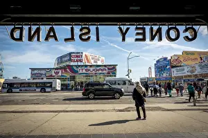 Brooklyn Prints: Stillwell Avenue subway station; Coney Island