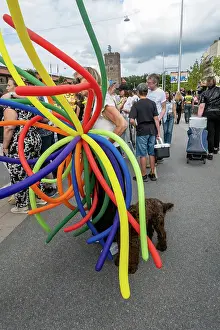 Gender Prints: Stockholm, Sweden Participants and onlooker pedestrians at the Stockholm Pride march 2024