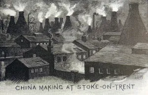 Smoking Prints: Stoke-on-Trent, Staffordshire, England