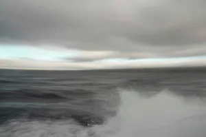 Ecuador Prints: Storm clouds over the Pacific Ocean, San Cristobal Island, Galapagos Islands, Ecuador