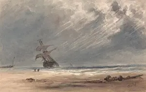 Coast Prints: Storm Over a Coast, Giles F. Phillips