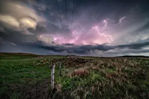 Dangerous Prints: Storm with lightning