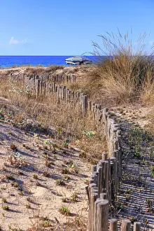Italien Prints: Strand von Punta Prosciutto in Apulien Italien