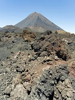 Lava Prints: Stratovolcano mount Pico do Fogo