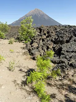 Lava Prints: Stratovolcano mount Pico do Fogo