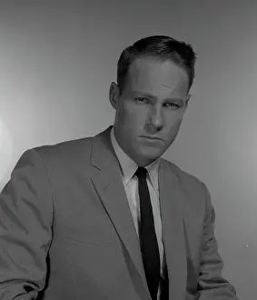Shirt And Tie Prints: Studio portrait of businessman