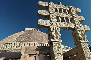 Exterior Photograph Prints: Stupas of Sanchi, UNESCO World Heritage site