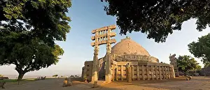 Exterior Photograph Prints: Stupas of Sanchi, a UNESCO World Heritage site