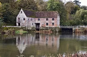 Watermill Prints: Sturminster Newton Mill and River Stour, Dorset, England, United Kingdom, Europe