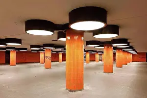 Local Transport Prints: Subway of the Messedamm at the ICC in Berlin