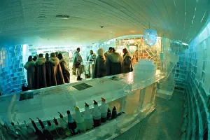 Beverage Prints: Subzero Ice Bar in Nordic Light Hotel in Stockholm Sweden