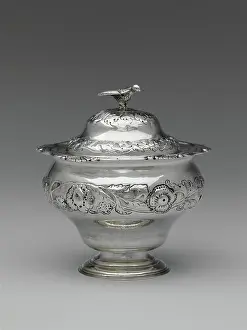 Determined Prints: Sugar Bowl and Cover ca. 1765 John Bayly As sugar became more readily available in the eighteenth century