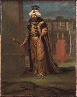 Amsterdam Prints: Sultan Ahmed III (1673-1736), Vanmour (Van Mour), Jean-Baptiste (1671-1737)