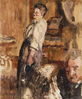 Afternoon Prints: Sunday Afternoon. Walter Richard Sickert (1860-1942)