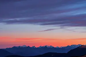 Dekoration Prints: Sunrise in the Dolomites, Italy. Sunrise in the Dolomites, Italy