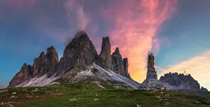 Hike Prints: Sunrise from Tre cime di Lavaredo