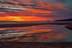 Harmony Prints: Sunset over Agawa Bay, Lake Superior Provincal Park, Ontario, Canada