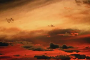 Large Sky Prints: Sunset, Cardinal Divide, Alberta, Canada
