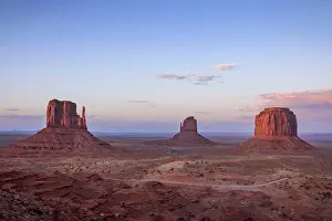 Utah Prints: Sunset seen during the summer from a hotel in Monument Valley, AZ