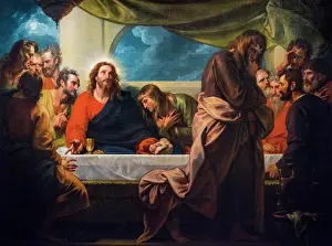 Adult Sonly Prints: The Last Supper; 1786; Oil on canvas Benjamin West; American; 1738-1820