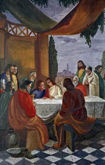 Floor Prints: The Last Supper, Friedrich Georg Burmeister