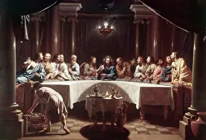 Tablecloth Prints: The Last Supper Philippe de Champaigne (1602-1674 French)