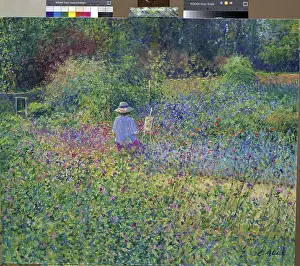 Susan Painting, Cerney House 1998 Charles Neal (b.1951/British) Oil on canvas