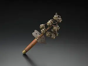 Levels Prints: Suzu 17th century Japanese The term suzu refers to two Japanese instruments associated with Shinto ritual