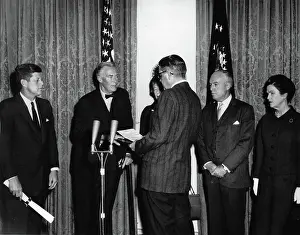Assistant Prints: Swearing-in ceremony, Christian A
