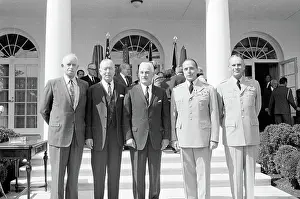 George Prints: Swearing-in ceremony, Gen. Maxwell Taylor
