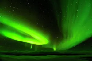 Northern Lights Prints: Sweden, Norrbotten, Abisko. Aurora Borealis (Northern Lights)