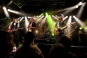 Gigs Prints: The Swiss pop and rock band Dada ante portas live at the Schueuer venue