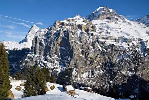 Swiss Prints: Switzerland, Bernese Oberland, Murren
