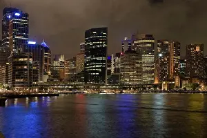 Electric Light Prints: Sydneys skyline at night