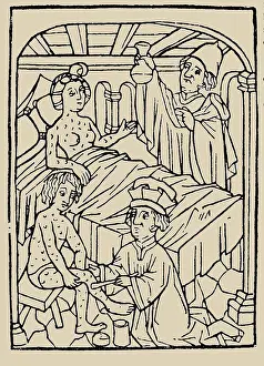 Graphic Arts Prints: Syphilis treatment: Treatment with ointments (mercury)