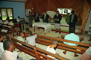 Destination Prints: Tabernacle church, Sigatoka, Viti Levu, Fiji, Pacific Islands, Pacific