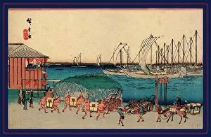 Back Ground Prints: Takanawa no zu, View of Takanawa