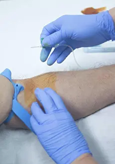 Surgery Prints: Taking blood sample