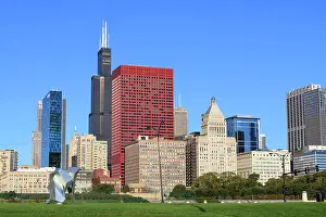 Skyscraper Prints: Tall buildings including the Willis Tower