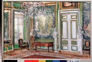 : The tapestry hall of the Count Sheremetyev's Kuskovo Palace by Sredin