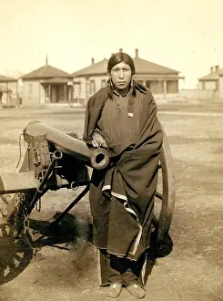 1890s Prints: Tasunka, Ota (alias Plenty Horses), the slayer of Lieut. Casey, near Pine Ridge, S.D. 1891