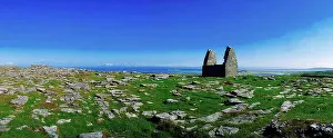Institution Prints: Teampoll Bheamain, Inishmore, Aran Islands, Co Galway, Ireland