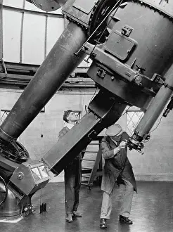 Science And Technology Prints: ***** Telescope Presented to Royal Observatory