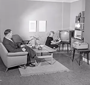 Electronics Prints: Television in the 1950s