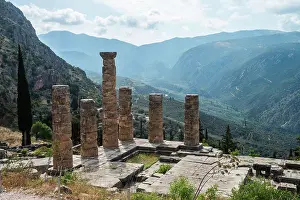 Outlook Prints: Temple of Apollo, Delphi, . Greece
