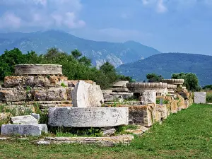 Architektur Prints: Temple of Hera Ruins, Heraion of Samos