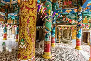 Ornate Prints: The temple of Wat (Phnom) Nokor